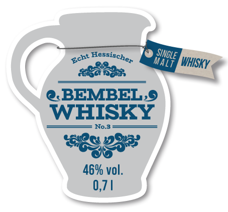 Bembel Whisky No. 3 - Single Malt Whisky - streng limitierte Edition